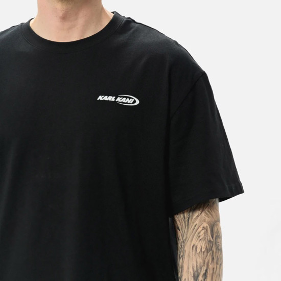 Karl Kani Ανδρική κοντομάνικη μπλούζα Woven Signature Resist Love Tee
